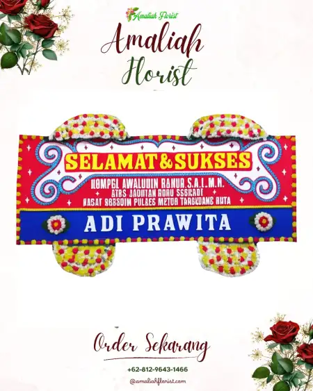 Papan Bunga Ucapan Selamat Pendowo